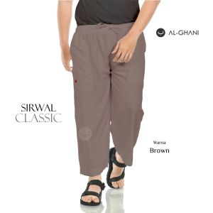 ALGHANI -SOFT Celana sirwal (untuk dalaman jubah/sarung) celana umrah dan haji bahan katun soft by ALGHANI
