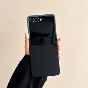For MagSafe Hit Color Phone Case For Samsung Galaxy Z Flip 8 7 ZFlip 6 5 4 3 Wireless Charge Matte Thin PC Protection Back Cover