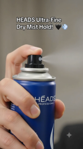 HEADS Professional Paris Botamix Super Hold Hair Spray for Hair Styling | Travel Hair Spray 500ml & 60ml HS14/HS14S
