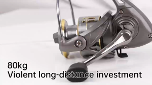 SYLPH Fishing reel Spinning Reel Metal Spool Reel Bait Reel Saltwater metal Fishing Set Accessories metal 5.2:1 High Speed Max Drag 50 KG