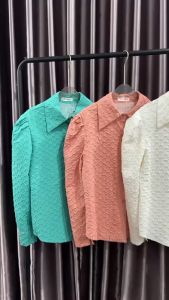 SV 6412 - Wrinkle Shirt | Silvervogue | Atasan Katun Wrinkle Pakaian Kasual Wanita