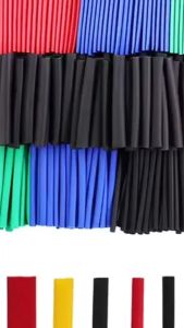 Isolator Bakar Warna Warni / Heat Shrink Tube Selang Bakar / Kabel Isolator Bakar Warna Warni / Heat Shrink + Kotak