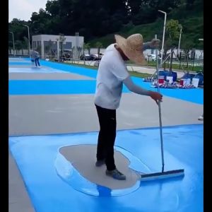 👍free brush👍epoxy resin for flooring 3 In 1 Epoxy Floor Paint 1000g Anti-cracking Wear-Resistant Waterproof Non-slip Suitable For Factory Warehouse Workshop Office Gym Playground epoxy paint for flooring floor epoxy paint