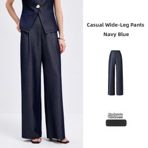 Navigare | Womens Casual Loose Fit Jeans-style Trousers