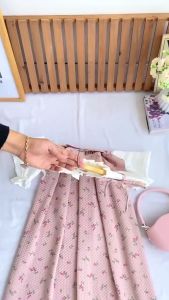 PROMO RAMADHAN SALLE GAMIS HAGIA RUFFLE JUMBO/DRESS HAGIA LEBARAN TERBARU BAHAN CRINGKLE AIRFLOW