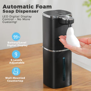 Induction Hand Sanitizer Automatic Soap Liquid Dispenser Foam Hand Washing Machine 400ml Liquid Rechargeable Bathroom Hand Sanitizer