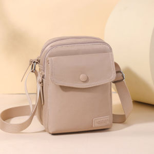 Oxford Cloth Messenger Bag Female 2024 New Arrival Nylon Shoulder Bag Female Fashion All-Match Mobile Phone Bag Small Bag Canvas Bag