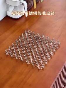 onlycook | Heat Resistant Pads 304 Stainless Steel Weave