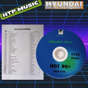 CD 8792 For 98+ Vcd Hyundai/ SD-6000 Obsolete Disc (still available) W/ Additional Songlist Only 8761-8792