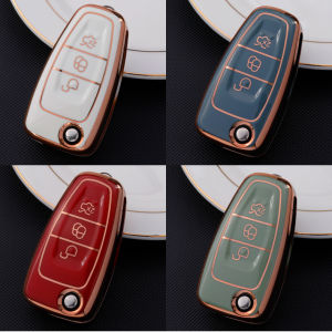 ford folding key remote case ford ranger t6/focus 2012 key cover