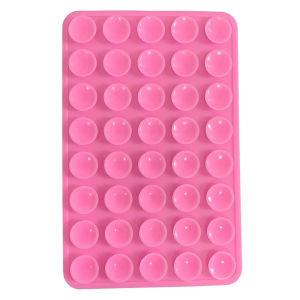 Silicone Suction Cup Phone Holder With Strong Double Sided Suction Function Free Your Hands Compatible With All Mobile Phones