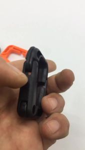 Outdoor Camping Tool D Type ITW Grimloc MOLLE Locking EDC Tactics Backpack Hanging Webbing Hook Buckle for Hiking