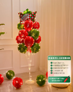 Christmas Decoration Luminous Table Floating Balloon Christmas Tree Floating Shop Window Festival Atmosphere Decoration Scene Layout