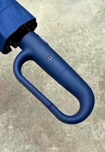 ร่มพับอัตโนมัติเต็มรูปแบบ ผ้า3ชั้น กันฝน กันUV สามารถต้านลมแรงได้ ระดับ10 แบบมือจับตัว C คล้องแขนได้