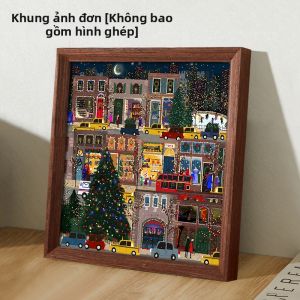 Khung Tranh Gỗ Ghép Được và Có Khung 1000 Miếng 70x50cm