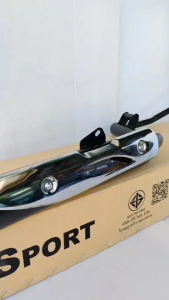 ท่อเดิม WAVE110i ( ปี 2009 - 2013 ) คองอ พร้อมกันร้อนชุบโครเมียม สินค้ามี ม.อ.ก. ผลิตจากโรงงานในประเทศไทย ท่อเดิมเวฟ - คองอ