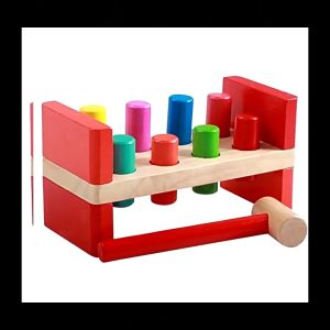 Pounding Toys Hammer Toys Knock the cube for Gross Motor Skill for Autism ADHD Special Needs