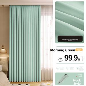 SHULIAN | Sunscreen Heat Insulation Full Blackout Thick Curtains