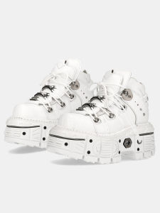 Punk รองเท้าส้นหนา Gothic Hot เด็กผู้หญิง Dark เค้กรองเท้า Metal Rock Influencer Ins อินเทรนด์ People Street แฟชั่น < Ne1> รองเท้า