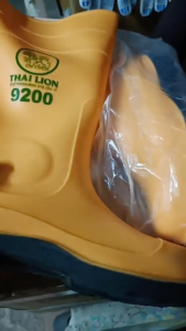 Safety Rubber Boot (+Steel Toe & Mid Sole) 🔥 Ready Stocks 🔥 Yellow Kasut Getah with Steel Cap & Sole