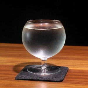 แก้วผสมเครื่องดื่มทรงกลมสไตล์ญี่ปุ่น แก้วผสมสตั๊ดรูปหัวไก่ แก้วใสสำหรับผสมเครื่องดื่ม แก้วทรงกลมแบบลำลอง