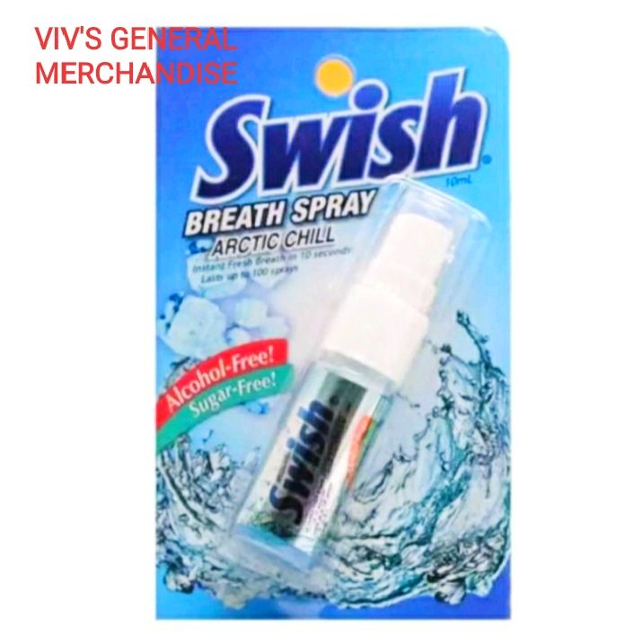 Swish Breath Spray Arctic Chill ( 10 ml ) Lazada PH