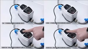 Water pump Shower Water Booster Pump Pressure Washer Pump 24v 220W Auto for Home Water pump motor Connector for kitchen Sink Shower Head Out