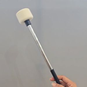 [รวม VAT] ไม้ตีกลองใหญ่ ด้ามเหล็ก หัวสักหลาดแบบแข็ง ไม้ตีกลองเทรนเนอร์ SA-2