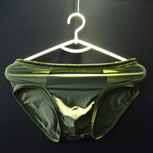 Giữa Eo Nam Tam Giác 2 Miếng Cotton Nguyên Chất Gợi Cảm Băng Lụa Khô Nhanh Trẻ Trung Đồng Màu Mỹ Edge Số Phận Năm Đỏ