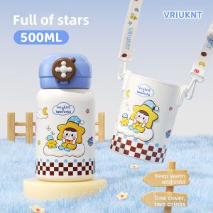 VRIUKNT | Baby Drinking Straw Insulated Cup