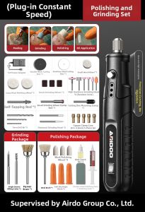 aridoo | Electric Polishing Tool Stone Peel Removal Handheld