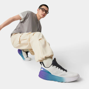 LI-NING Mens SOFT GO 2 V4 Sports Memory Foam Lace-up Sneaker Lifestyle Classic leisure shoes Commuting Wear Fashion AGLV091-12