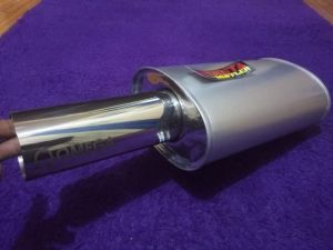 kenalpot mobil omega suara bas kering