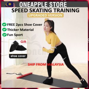 Cham mat speed skating training fitness equipment sliding board household Yoga mat Fitness Smooth Mat 健身滑行板