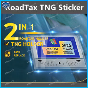 [2 Trong 1] Nhãn Dán Touch N Go & Roadtax Nhãn Dán RFID Kereta