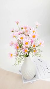 Bunga Aster Cemara Panjang Artificial: Dekorasi Pernikahan & Ruang Tamu