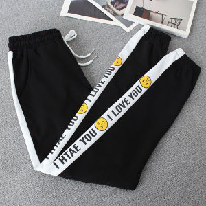 plus Size Womens Casual Sports Pants Thin Wide Leg Summer Thin Model for plus Size Women up to 200 Pounds Loose Fit Long Trousers