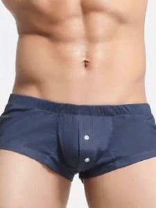 SEOBEAN Mens Casual Pajama Shorts Cotton Nylon Blend U Bag Tracksuit Trunks Comfortable Sleepwear