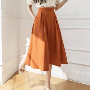 High-end Fashionable Designer Small Batch High Waist Pleated Skirt