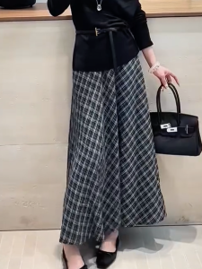 MANMI | Chân Váy A-Line Cao Waist Hàn Quốc