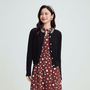 Koradior | Wool Elegant Knit Cardigan