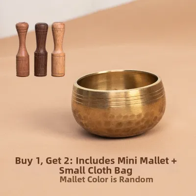 Calming Yoga Meditation Sound Healing Lightweight Singing Bowl