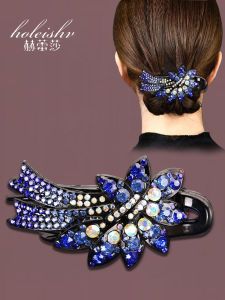 Korean Hairpin Womens Back Head Large Hair Volume Grip New New Classy Diamond Elegant Hair Clip