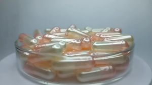1000pcs Size 0 Pearl Pastel Pink/Pearl White 2 OSPA High Quality Empty Gelatin Capsule