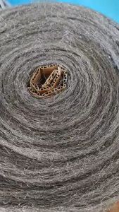 ใยสแตนเลสท่อไอเสีย ใช่พันไส้ท่อ motorcycle  ม้วนใหญ่ 1 กิโลกรัม  ยาว 20-22 เมตร