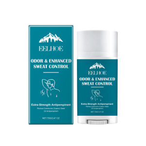 EELHOE Extra-Strength Antiperspirant portable armpit care stick that leaves a natural fragrance on the body cleanses and dries the skin and is suitable for daily use