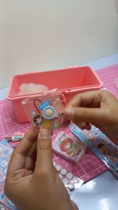 Hightune Stiker Motif Kartun Dekorasi Scrapbook DIY Stiker Lucu Anak Perempuan Satu Set Mainan Sticker