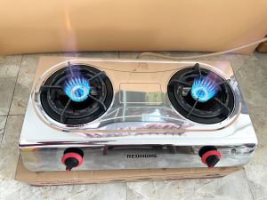 Bếp khè 2 lò inox cao cấp ( loại 1 không bị trơn trượt )