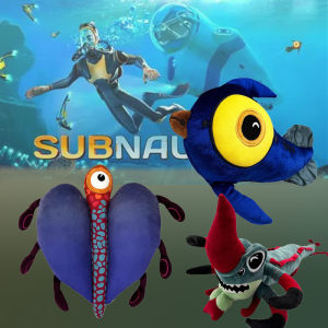 22cm Anime Games Subnautica Plush Doll Toy Cartoon Cute Plush Toy Gifts for fans to accompany Christmas Childrens Birthday Gift