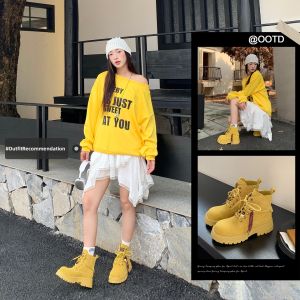 Josiny | Thick Sole Retro Versatile Martin Boots